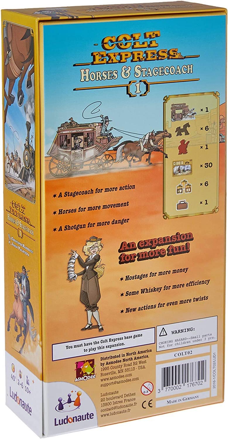 Colt Express: Horses & Stagecoach Expansion