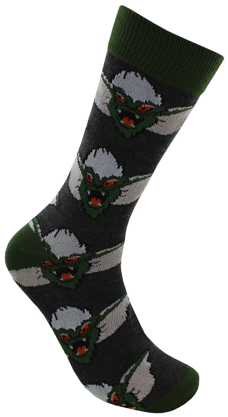 Gremlins Stripe Crew Socks, 10-13