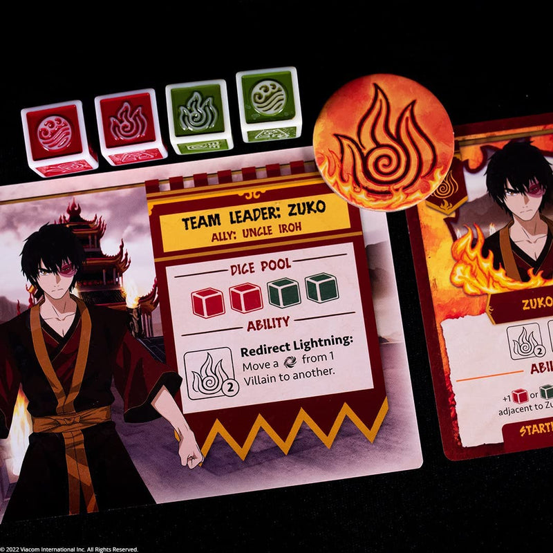 Avatar The Last Airbender: Fire Nation Rising | Cooperative Board Game