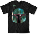 Star Wars Boba Fett Graphic Fill Black T-Shirt