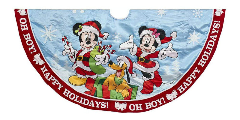 48" Disney Mickey and Minnie Mouse Tree Skirt