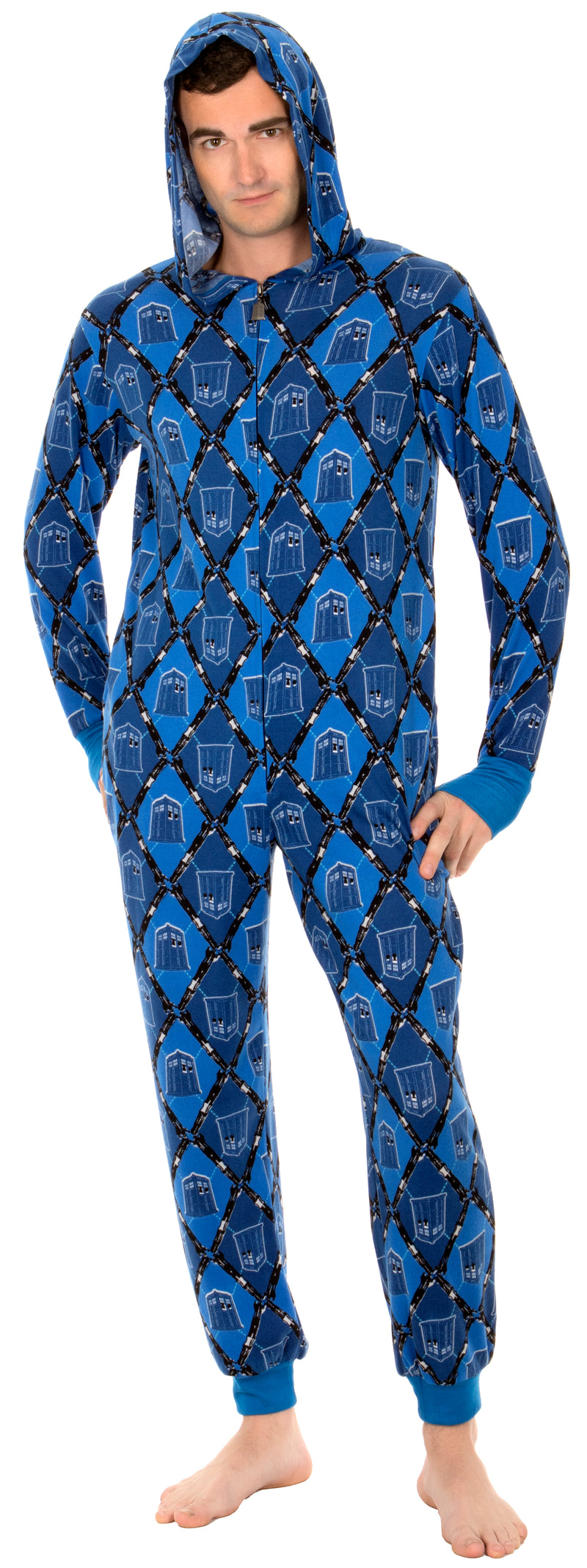 Doctor Who Argyle TARDIS Screwdriver Pajamas