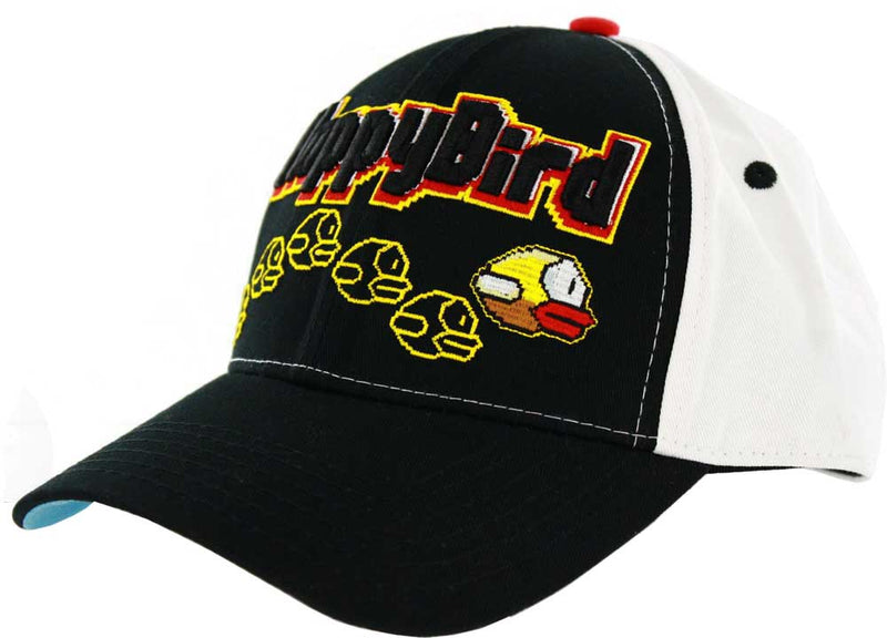 Flappy Bird 3D Embroidered Snapback Adjustable Hat