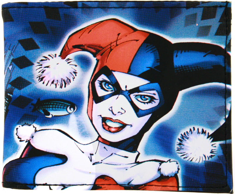 Harley Quinn Sublimated Bi-Fold Wallet