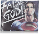 Dawn of Justice Men's "False God" Bifold Sublimated Wallet, Black, One Size