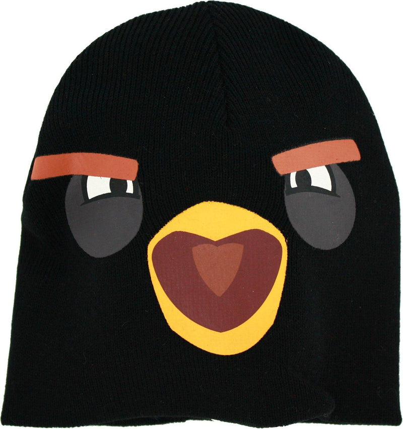 Angry Birds Black Bird Big Face Knit Cap