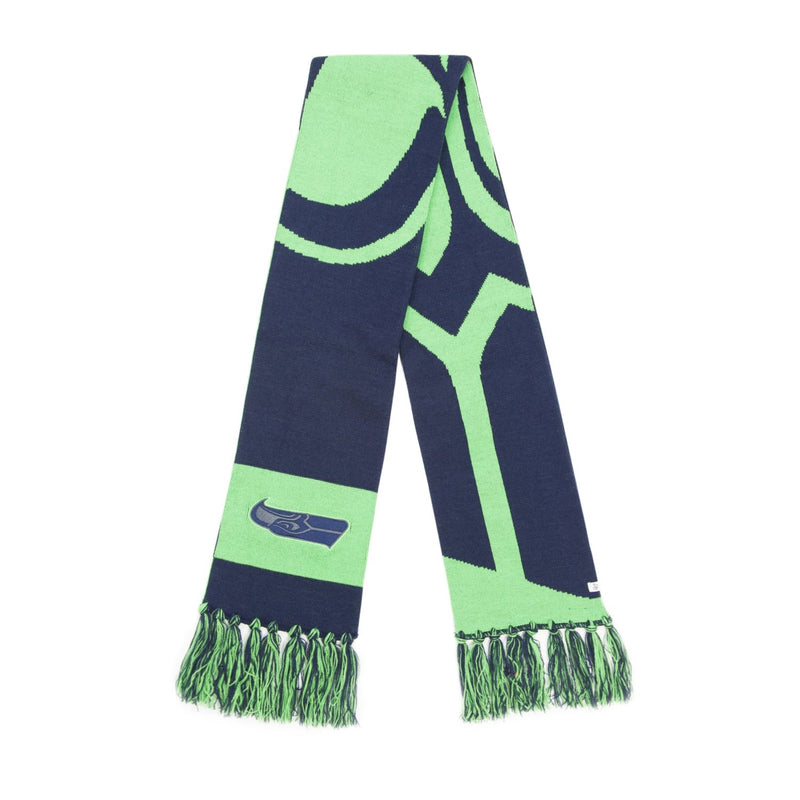 Seattle Seahawks Embroidered Jacquard Graphic Knit Scarf by '47