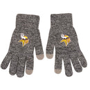 Minnesota Vikings Men's Gray Knit Gloves