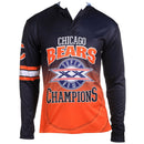 Chicago Bears Super Bowl 20 Champions Men's Retro Hooded Tee