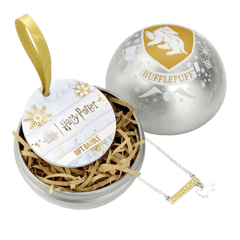 Harry Potter Hufflepuff Bauble with House Necklace