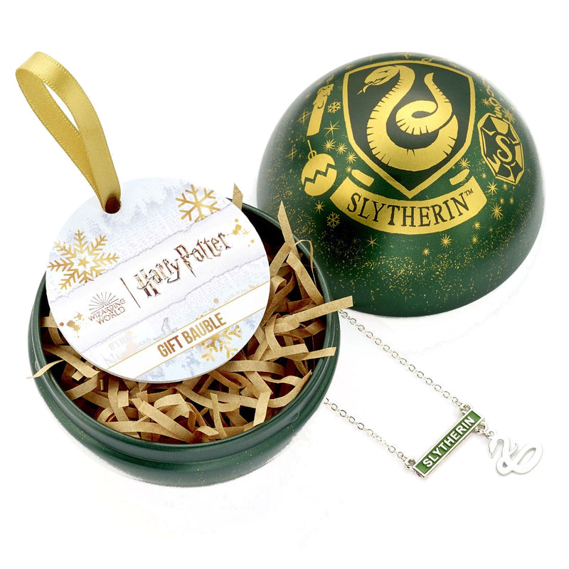 Harry Potter Slytherin Bauble with House Necklace