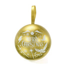 Harry Potter Gold Bauble with Deathly Hallows Keyring