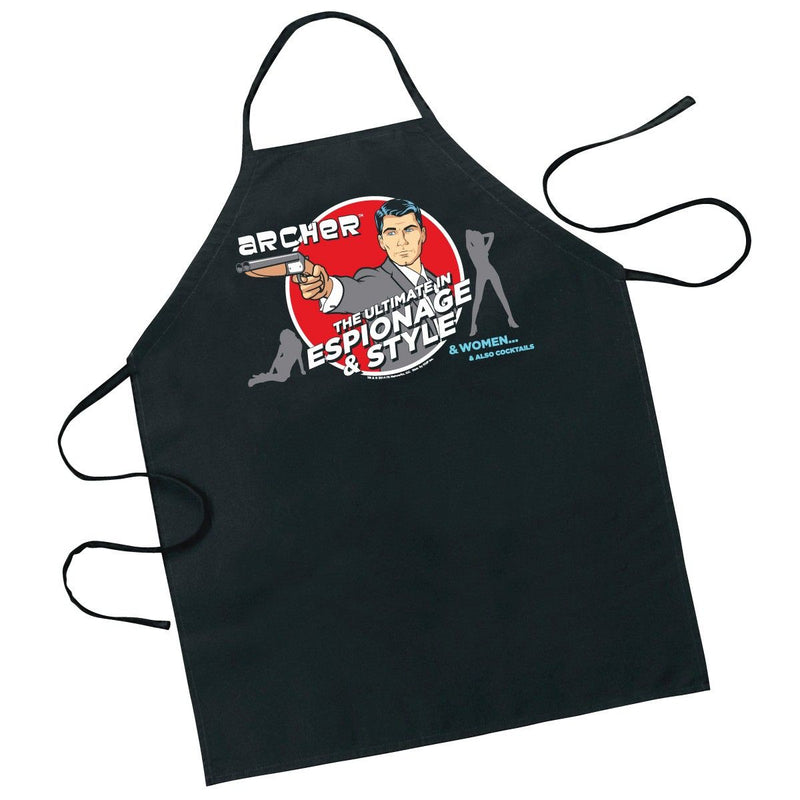 Archer The Ultimate in Espionage & Style Apron