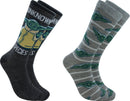 Star Wars Baby Yoda The Child Unknown Species Adult Crew Socks 2 Pair Size 6-12