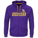 Minnesota Vikings Game Elite Zip-up Hoodie