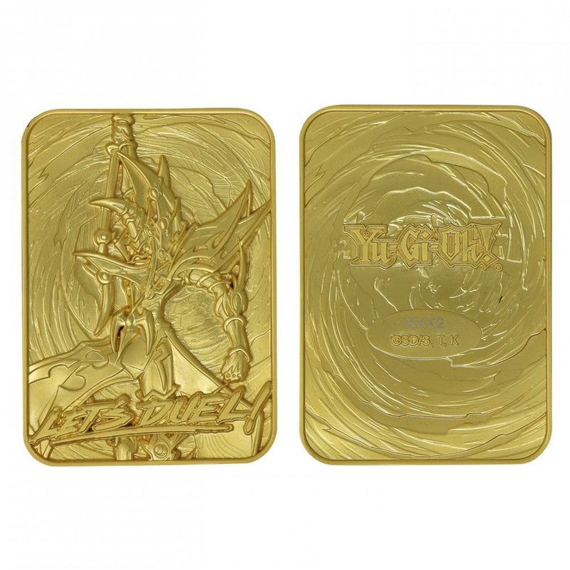 Yu-Gi-Oh! Dark Paladin Limited Edition Gold Plated Metal Card