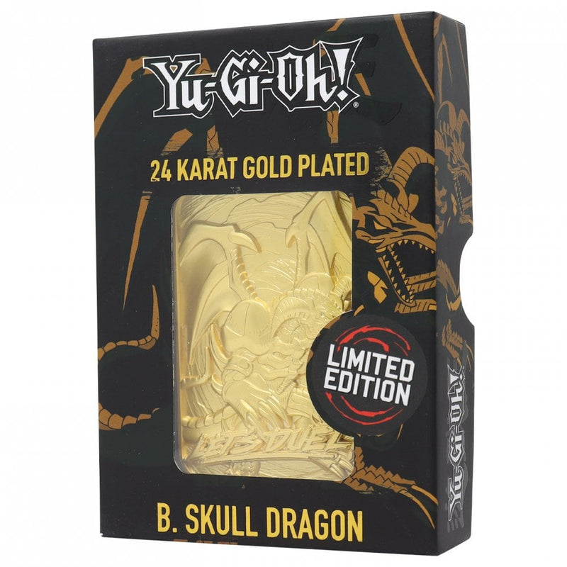 Yu-Gi-Oh! B. Skull Dragon Limited Edition Gold Plated Metal Card