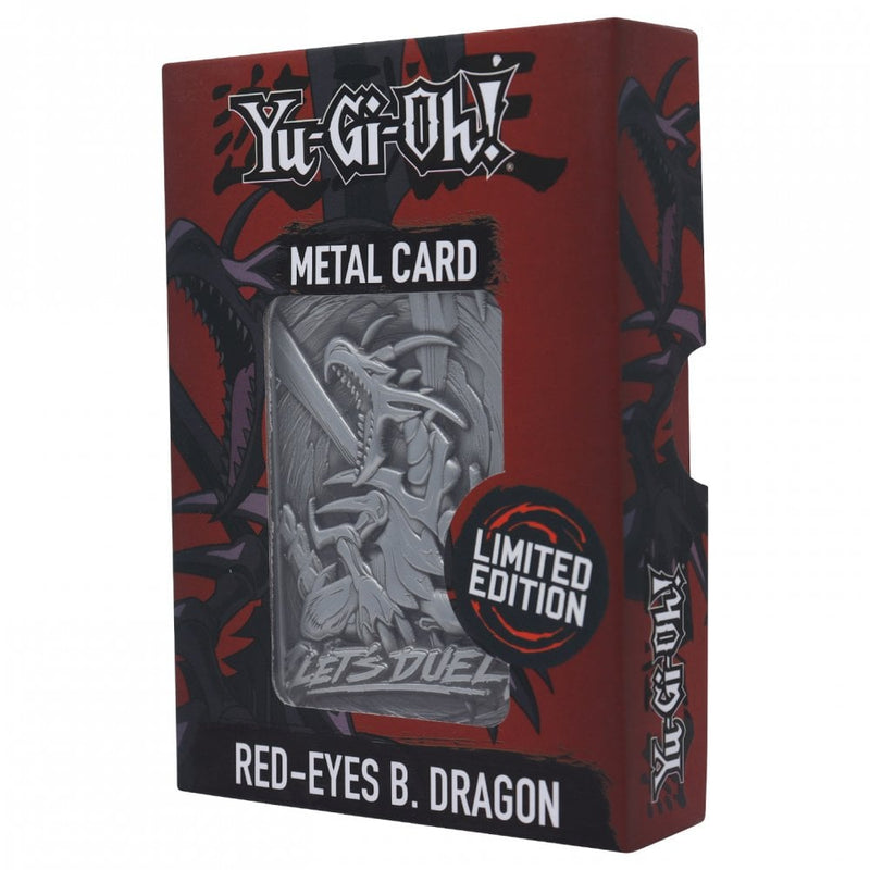 YU-GI-OH! Red Eyes B. Dragon Limited Edition Metal Card