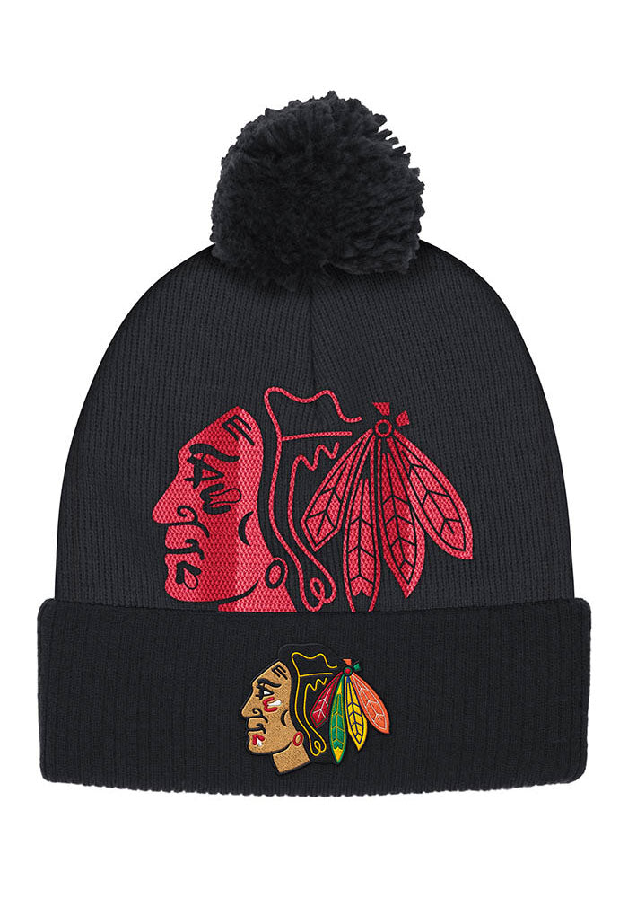 Chicago Blackhawks Women's Cuffed Knit Hat