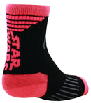 Star Wars Darth Vader Youth Athletic Crew Socks Size Medium (13Y-3Y)