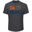 Chicago Bears Safety Blitz Men's Heather Charcoal Shirt