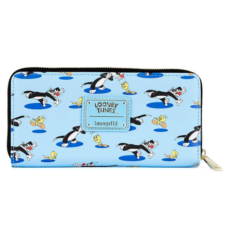 Looney Tunes Tweety and Sylvester 80th Anniversary Zip Around Wallet