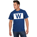 Chicago Cubs W Flag Men's Blue Shirt