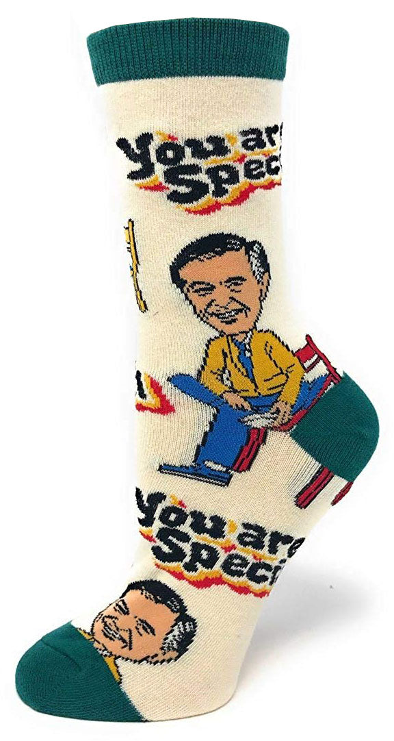 Mister Rogers You Are Special Men's Crew Socks, OSFM (8-13)