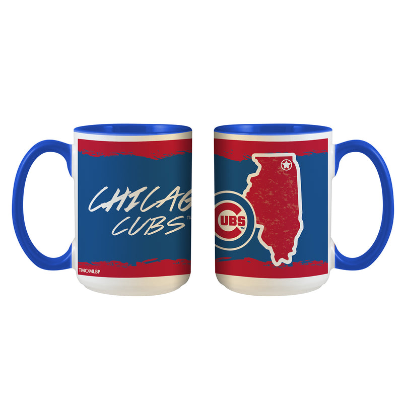 Chicago Cubs State of Mind 15oz Mug