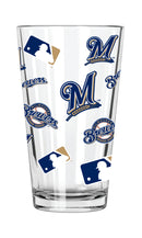 Milwaukee Brewers 3D Pint Glass (All Sales Final)