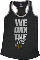 Chicago Blackhawks We Own The Ice Women's Charcoal Tank Top