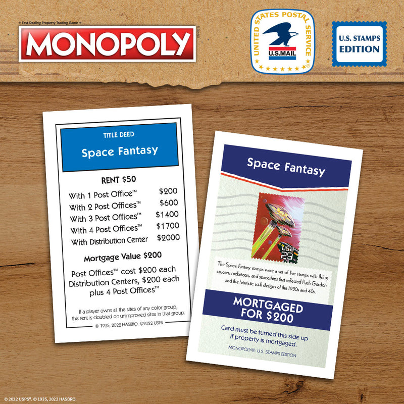 MONOPOLY: U.S. Stamps Edition