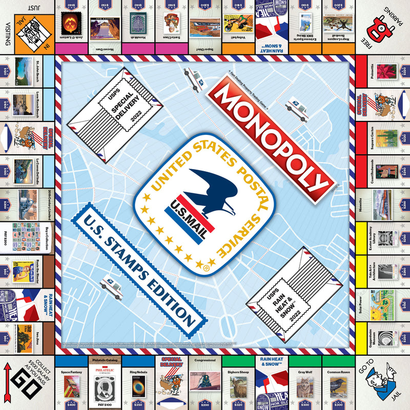 MONOPOLY: U.S. Stamps Edition