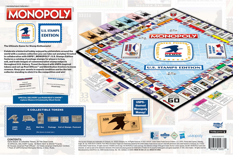 MONOPOLY: U.S. Stamps Edition