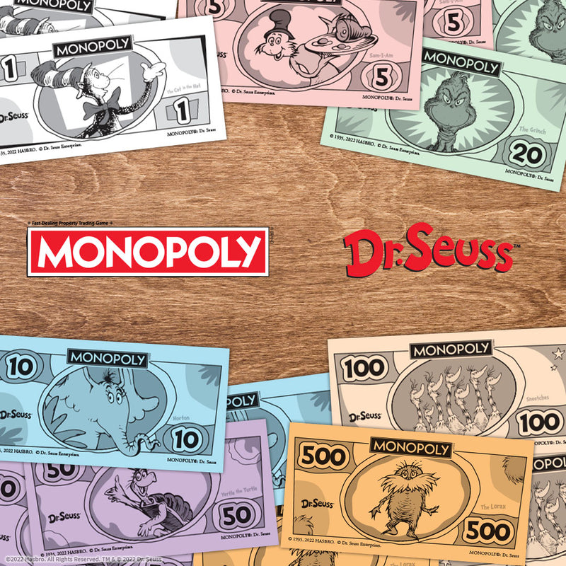 MONOPOLY: Dr. Seuss | Buy, Sell, Trade Dr. Seuss Books