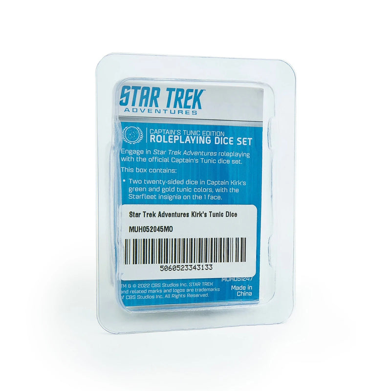 Star Trek Adventures: Kirk's Tunic Dice Blister