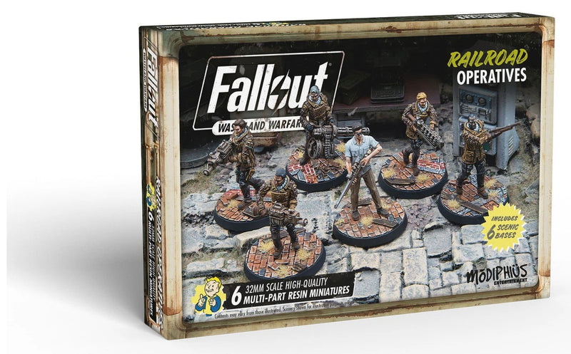 Fallout: Wasteland Warfare - Railroad: Operatives