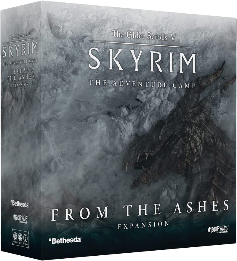 Skyrim, The Elder Scrolls - Adventure Board Game From The Ashes Expansion