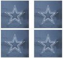Dallas Cowboys Slate Square Coaster Set, 4-Pack