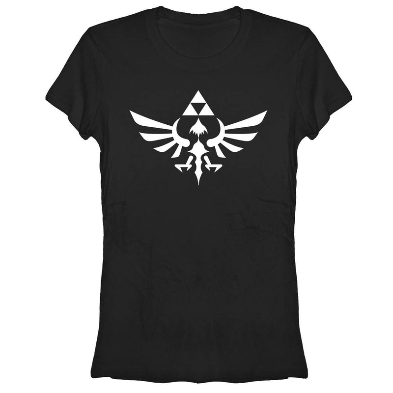 Legend of Zelda Triumphant Triforce Junior's Black Shirt