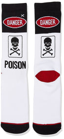 Poison Crew Socks, 6-13