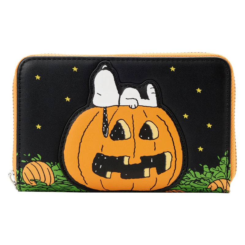 Peanuts Great Pumpkin Snoopy Zip Around Wallet
