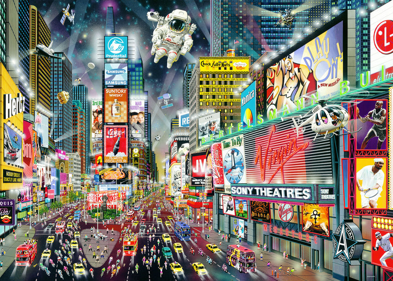 Times Square Jigsaw Puzzle, 1000-Pieces