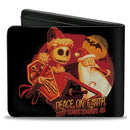 Nightmare Before Christmas Jack Skellington & Sandy Claws Bi-Fold Wallet