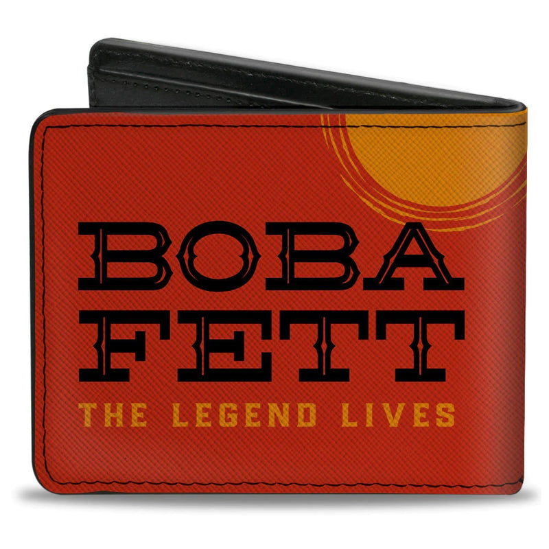 Star Wars The Book of Boba Fett The Legend Lives Bi-Fold Wallet