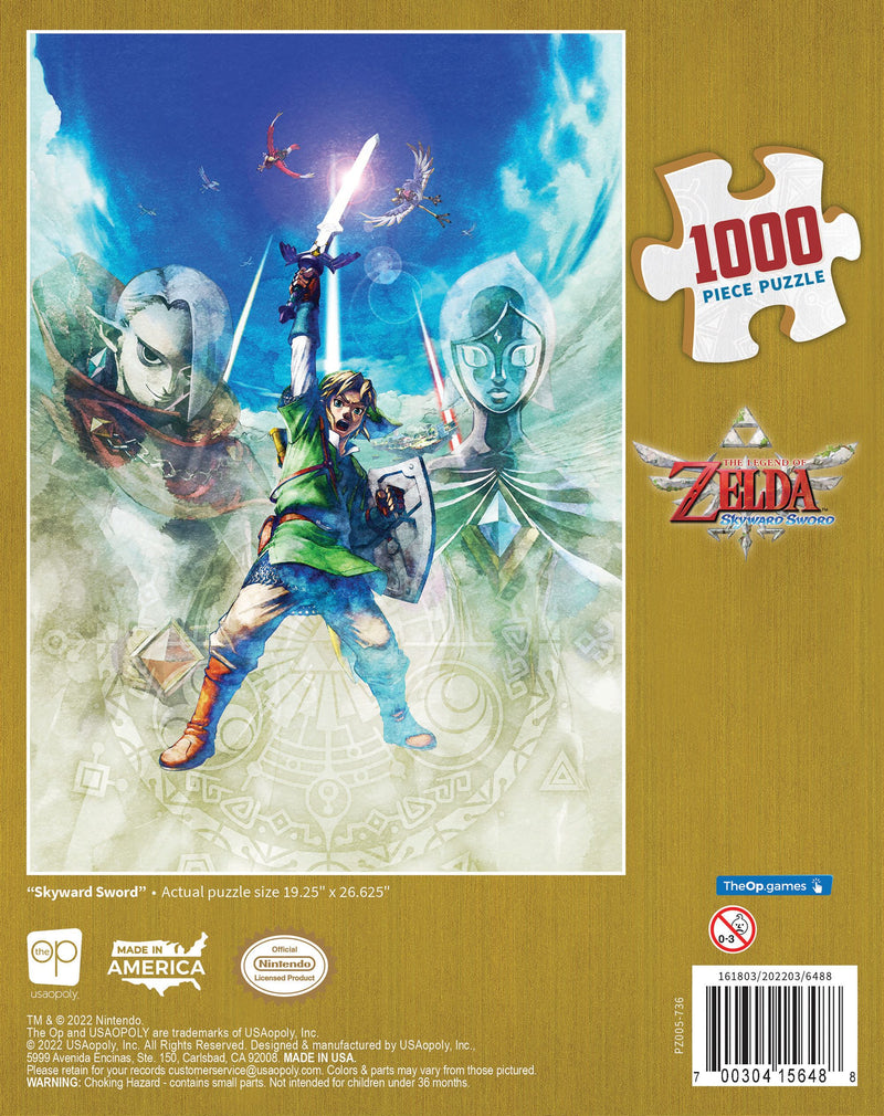 The Legend of Zelda "Skyward Sword" Jigsaw Puzzle, 1000-Pieces