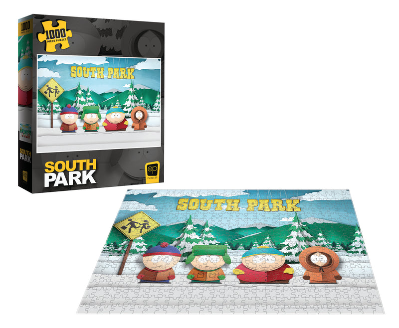 South Park "Paper Bus Stop" Jigsaw Puzzle, 1000-Pieces