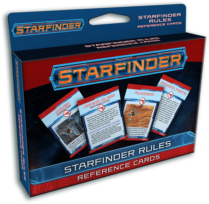 Starfinder Rules Reference Cards Deck