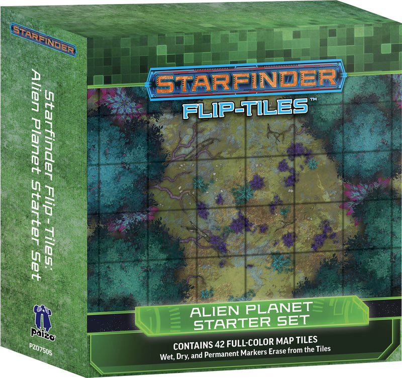Starfinder Flip-Tiles: Alien Planet Starter Set