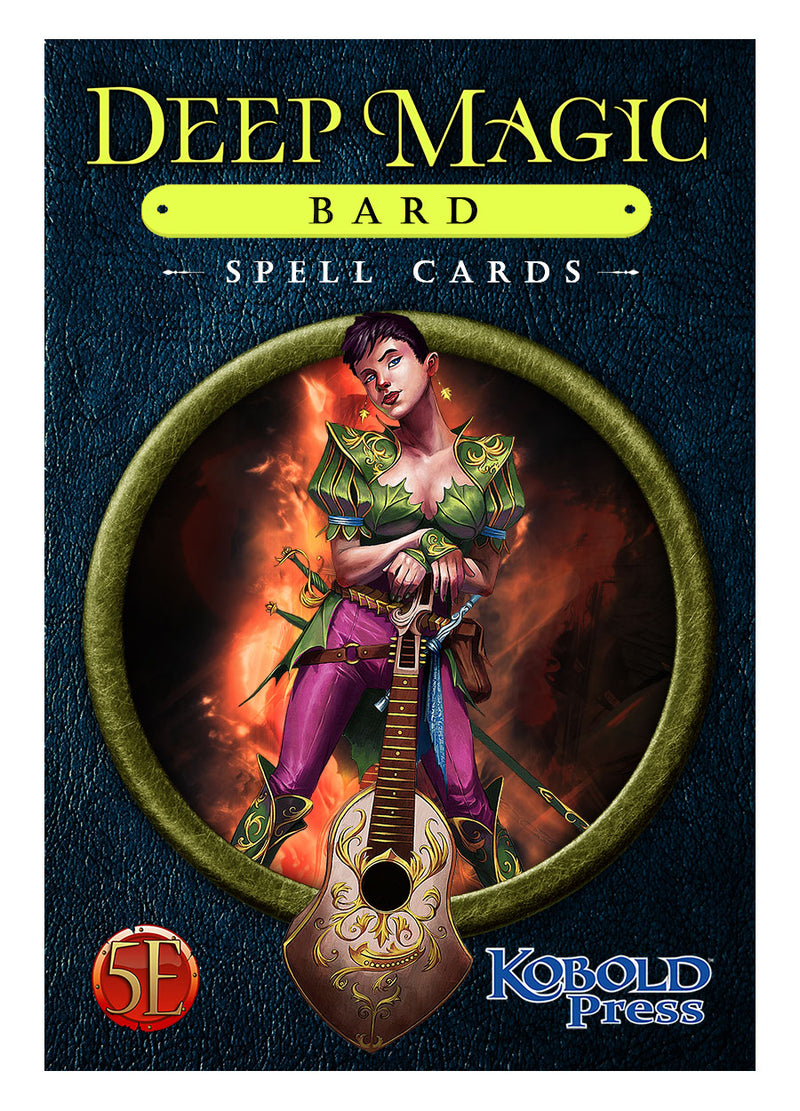 Deep Magic Spell Cards: Bard